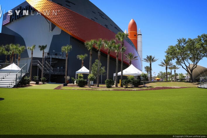 SYNLawn Nebraska commercial artificial grass for theme parks