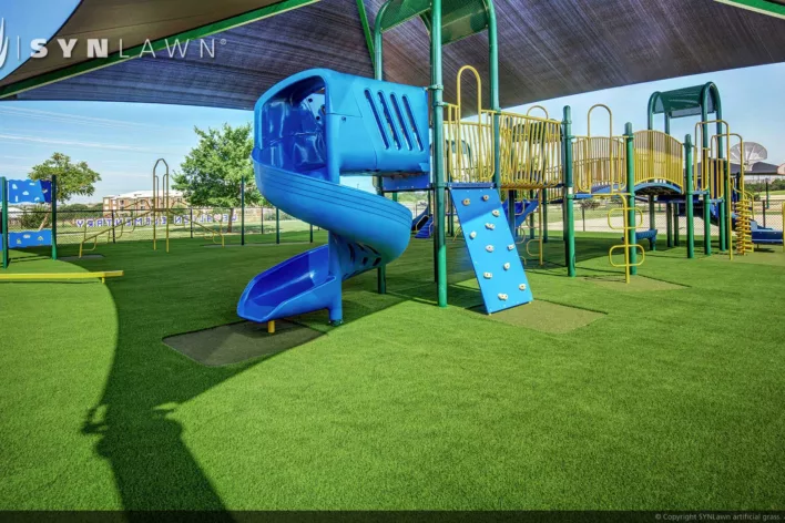 SYNLawn Nebraska play turf artificial grass for school playgrounds